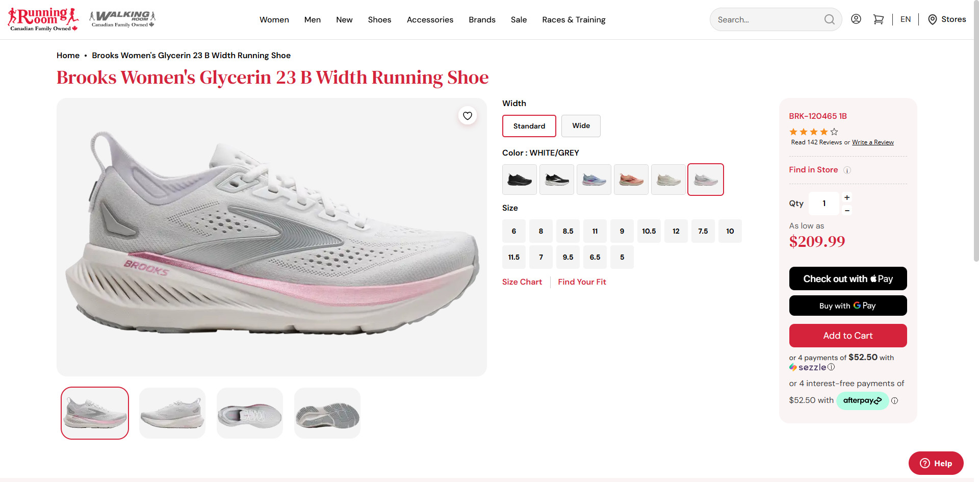 Optimized Storefront Layout