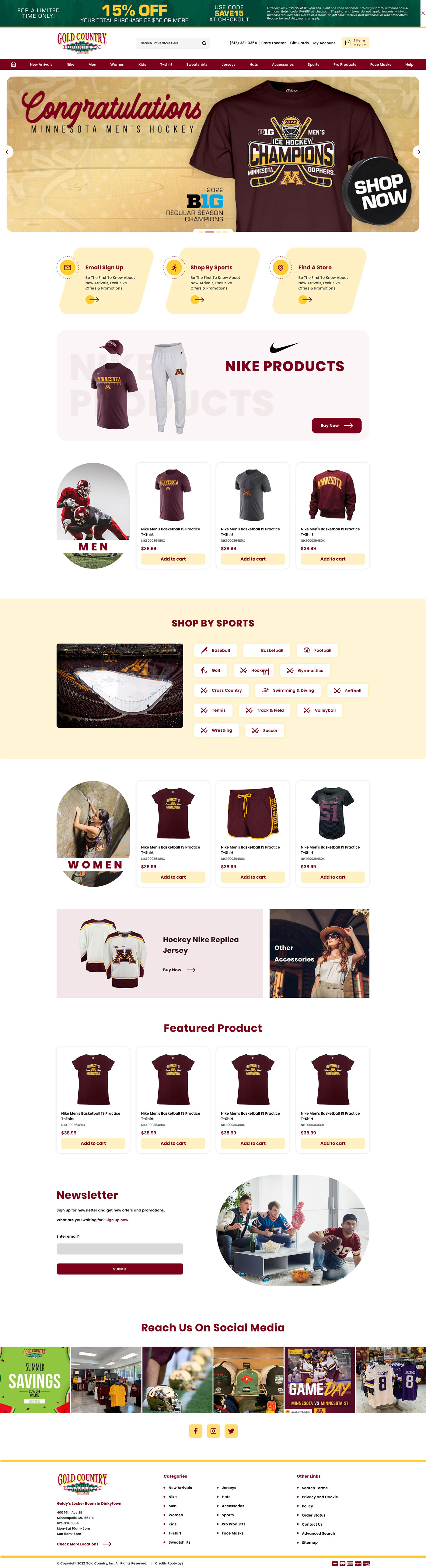 Gold Country - Clothing