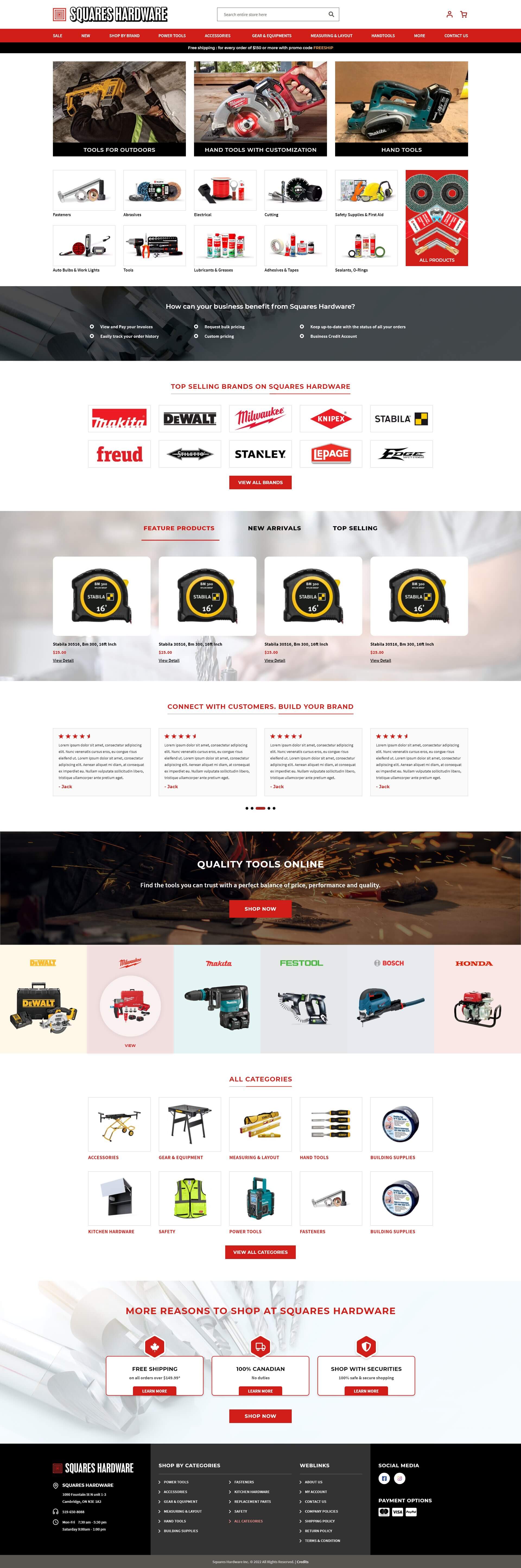Square Hardware